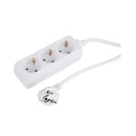 Tafelstopcontactdoos 3voudig +RA 3M x1.5Q