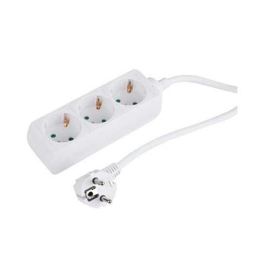 Tafelstopcontactdoos 3voudig +RA 3M x1.5Q