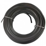 Prikkabel 2x1.5 zwart