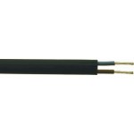Prikkabel 2x1.5 zwart
