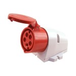 CEE WANDCONTACTDOOS 5-POLIG 32AMP