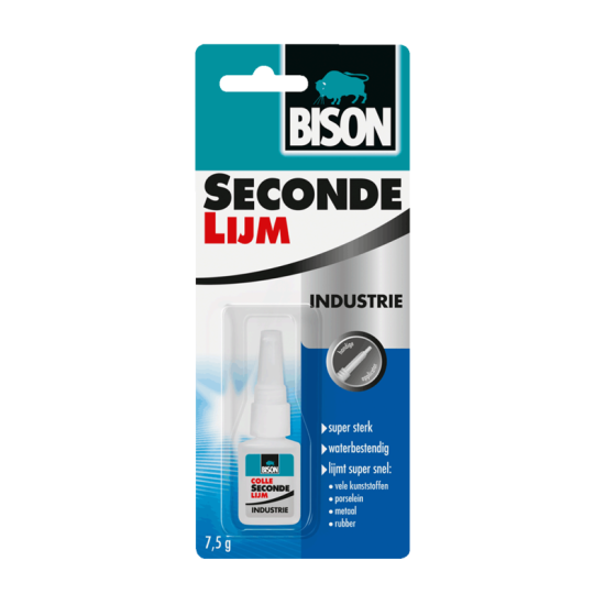 Bison secondelijm industrie 7,5 gram