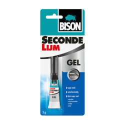 Bison secondelijm gel 3 gram