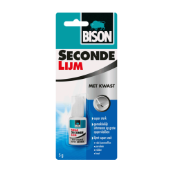 Bison secondelijm met kwast