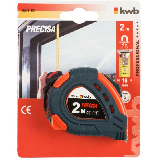 Rolbandmaat Precisa 2 meter