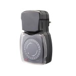 Stekkertijdklok spatwaterdicht IP44