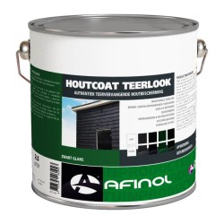 Houtcoat teerlook zwart glans 2,5 liter