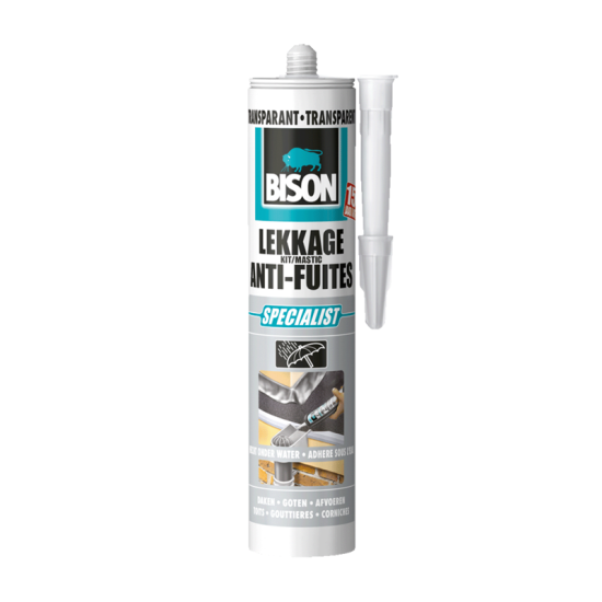 Bison lekkagekit transparant 300ml