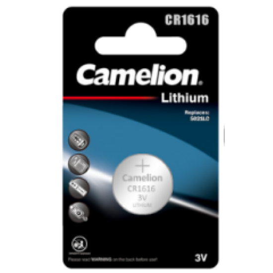 Knoopcel batterij lithium CR1616 3V