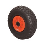 Steekwagenwiel 300-4 PVC velg