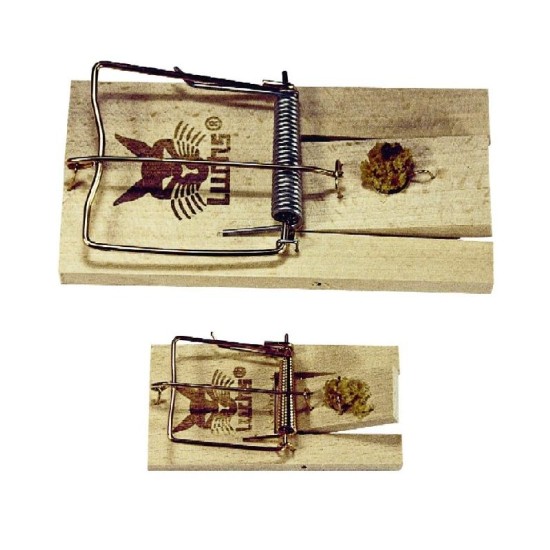 Houten muizenval luchs