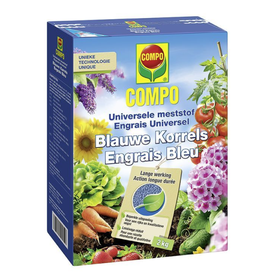 Compo universele meststof blauw 2kg