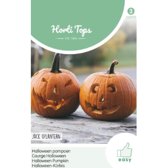 Hortitops Halloween pompoen - Jack O’Lantern