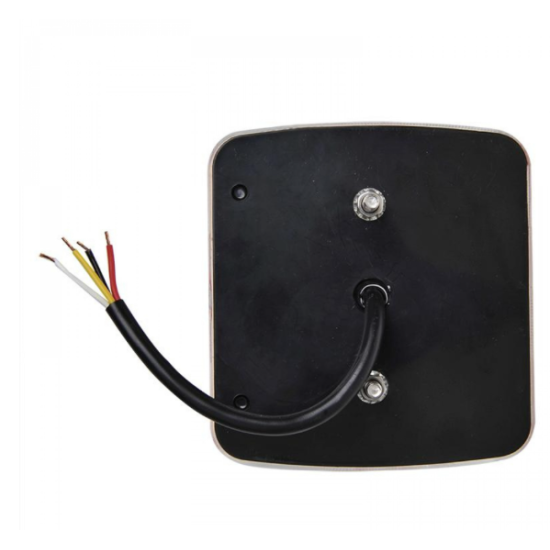 Led achterlicht 11x11cm 12 Volt