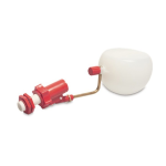 Vlotter 1/2 (geleverd zonder bal)