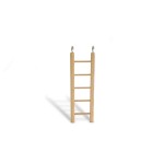 Houten ladder met 6 treden 28cm