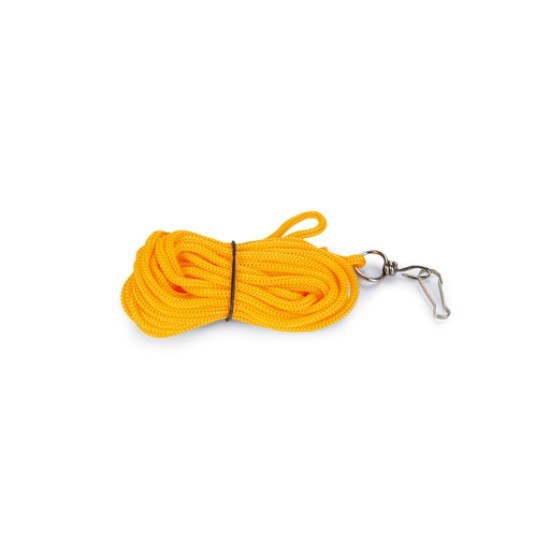 Nylon poezenlijntje geel 5 meter
