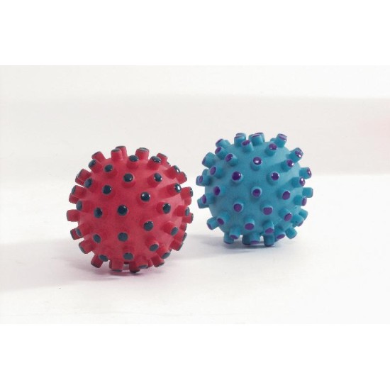 Vinyl stekelbal 10cm