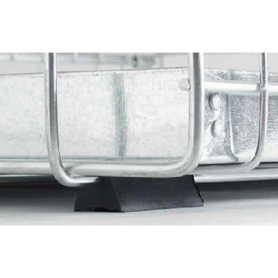 Rubber voetjes voor hondenbench 6 stuks