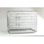 Hondenbench verzinkt 2-deurs 89x60x66cm