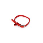 Kattenbandje met belletje rood 6-29cm 10mm
