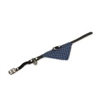 Kattenbandje met doekje en bel blauw