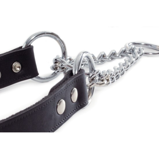 Wurghalsband met ketting 50x20