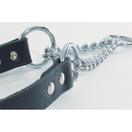 Wurghalsband met ketting 50x20