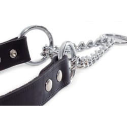 Wurghalsband met ketting 55x25