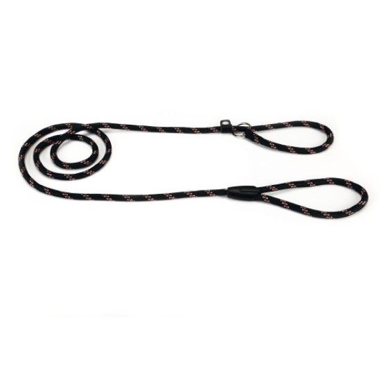 Beeztees nylon ronde sliplijn 170X8 zwart