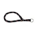 Beeztees nylon ronde halsband zwart 55x13