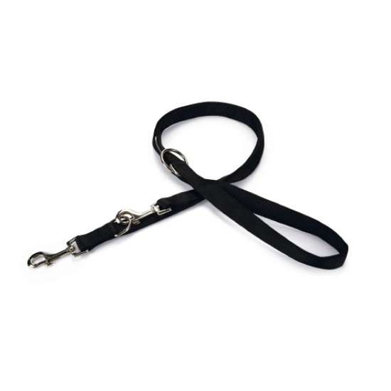 Beeztees Dressuurlijn Nylon Zwart 200X25