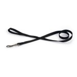 Nylon lijn hond zwart 100X15