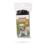 Beschermingsschoen honden zwart XL 2st