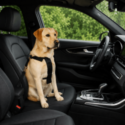 Wandeltuig autogordel hond XL