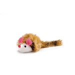 Pluche langharige muis 12x7cm Pluche langharige muis 12x7cm