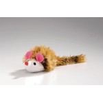 Pluche langharige muis 12x7cm Pluche langharige muis 12x7cm