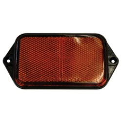 Reflector 95x50mm oranje 2st Reflector 95x50mm oranje 2st