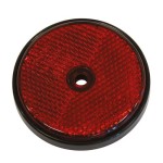 Reflectoren rond rood 70MM 2 stuks