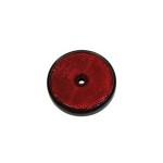 Reflectoren rond rood 70MM 2 stuks