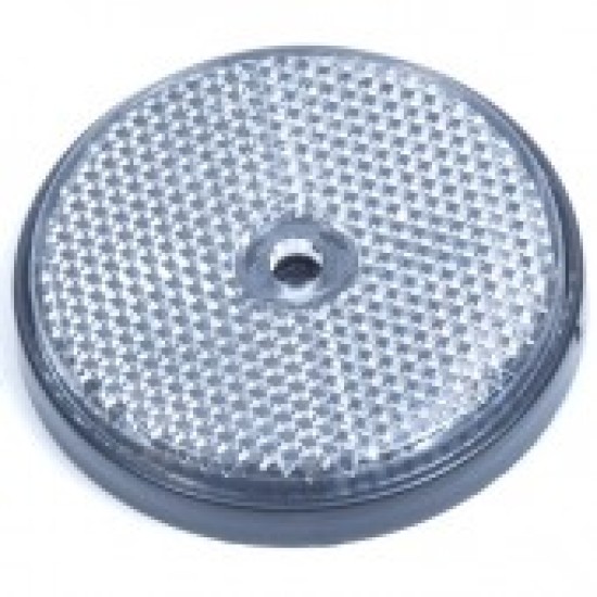Reflectoren rond wit 70mm 2 stuks