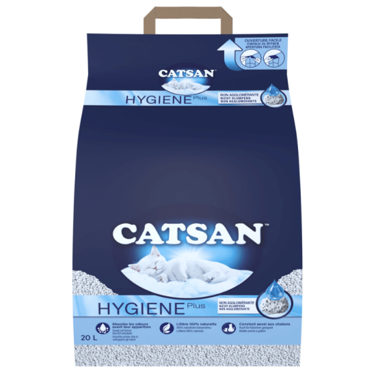 Catsan hygiëne plus kattenbakvulling 20L