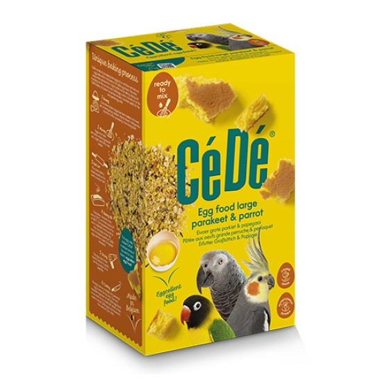CeDe eivoer parkiet en papegaai 1kg CeDe eivoer parkiet en papegaai 1kg