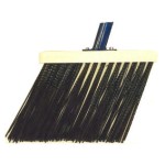 Gootbezem 28CM nylon zwart Gootbezem 28CM nylon zwart
