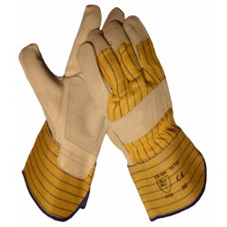 Werkhandschoenen boxleder met palmversterking