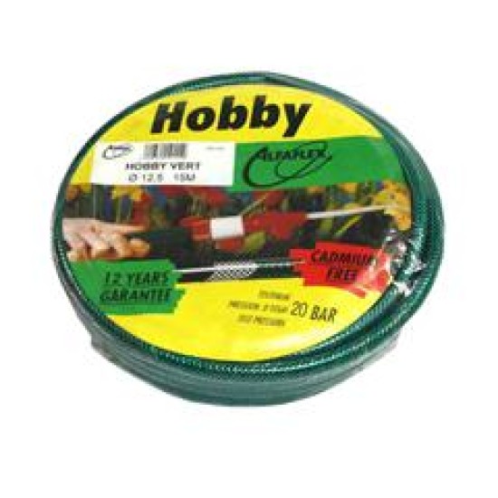 Hobbyslang groen 25m 12,5mm