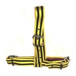 Keuringshalster geel/zwart pink (NO.2)