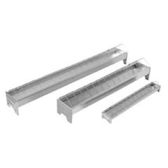 Kuikentrog verzinkt 50x7cm