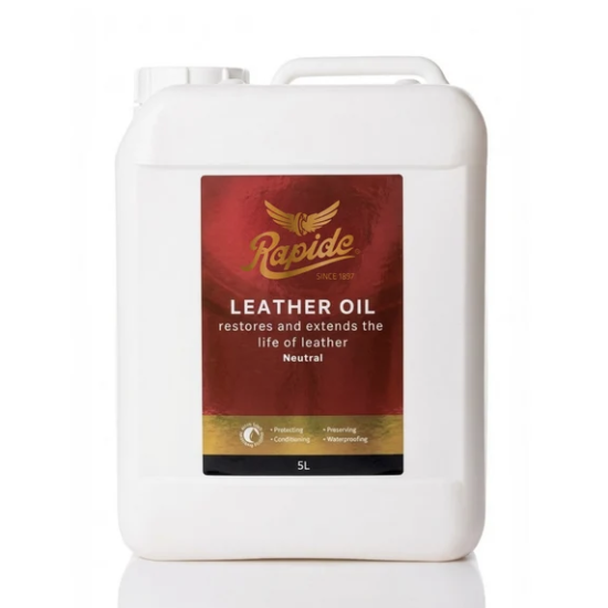 Lederolie blank Rapide 5 ltr Lederolie blank Rapide 5 ltr