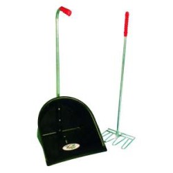 Mestboy compleet zwart 75cm Mestboy compleet zwart 75cm